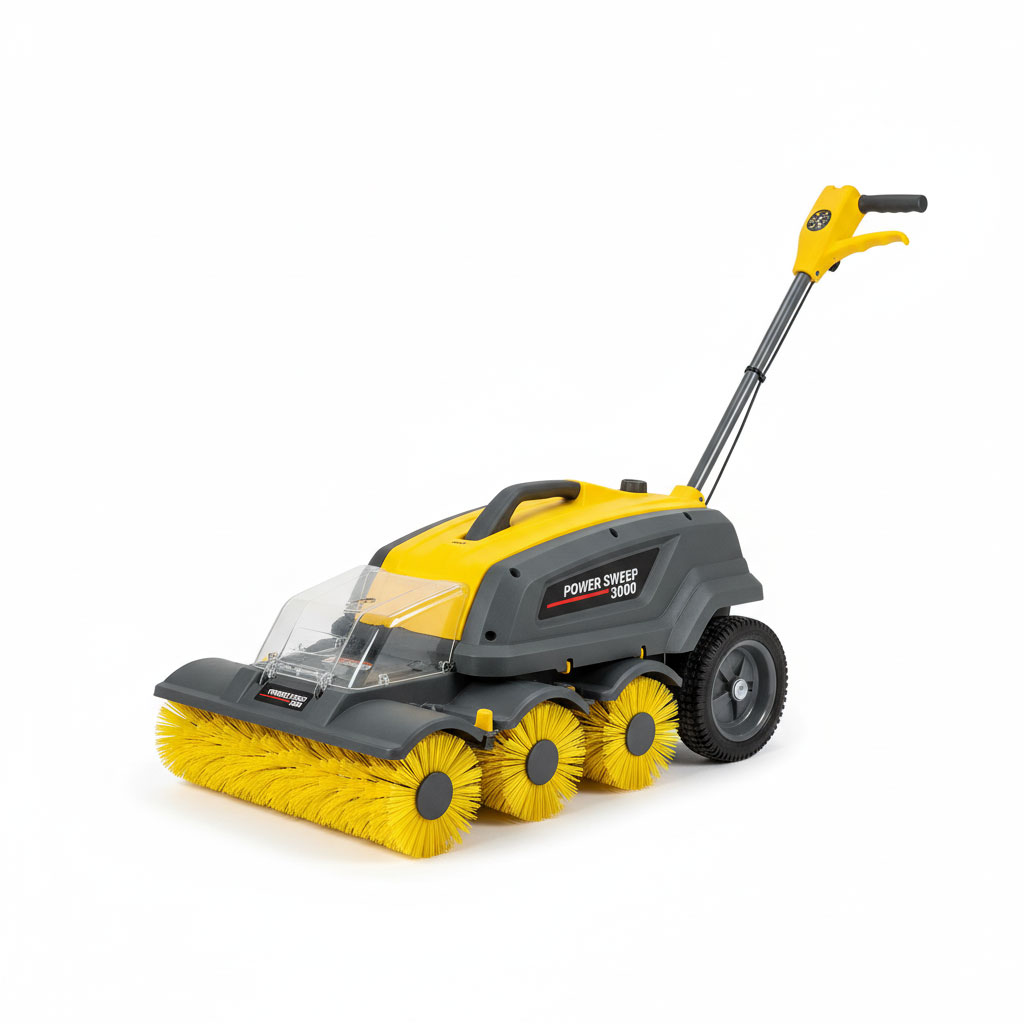 Push Pack Sweeper Wide Triple Brush Push Power Sweeper – ANTEX INDUSTRY (M) SDN BHD